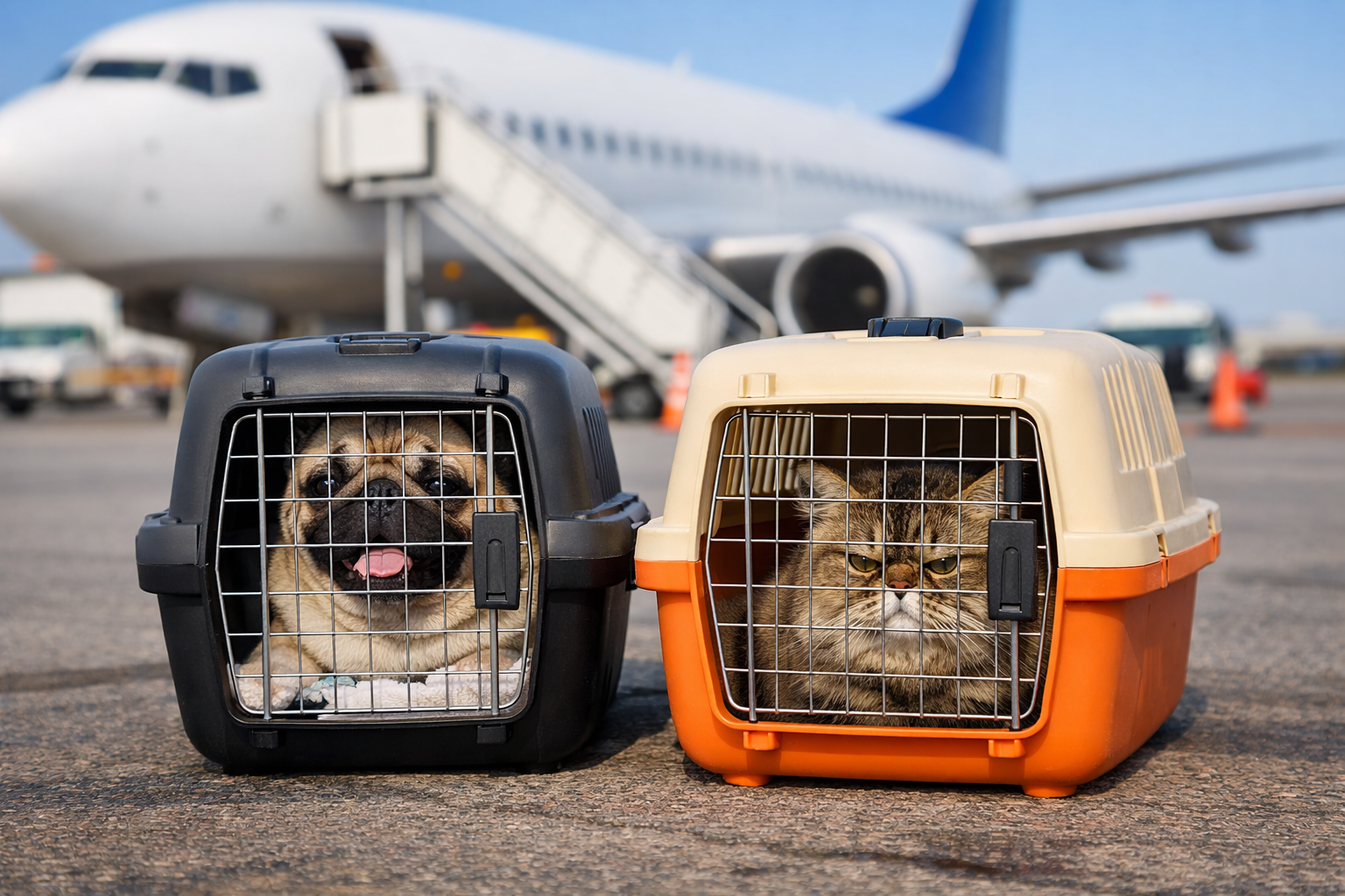 Transporte aéreo de animais